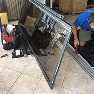 sliding glass door frame repair Alta Sierra